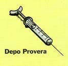 BROWN DISCHARGE and Depo Provera