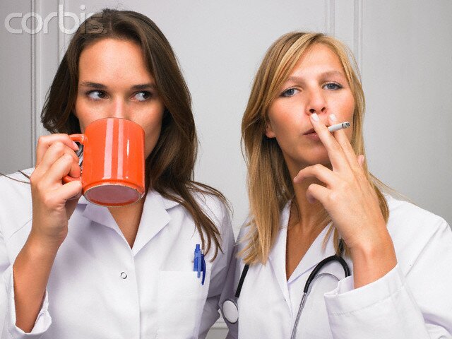 smoking and coffee and women health